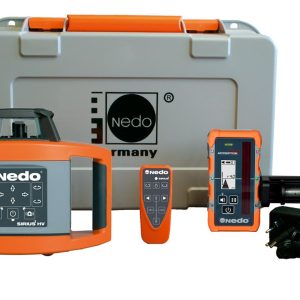 NEDO SIRIUS 1 HV (MAXX) Rotationslaser-Set mit Kurbelstativ und Flexilatte