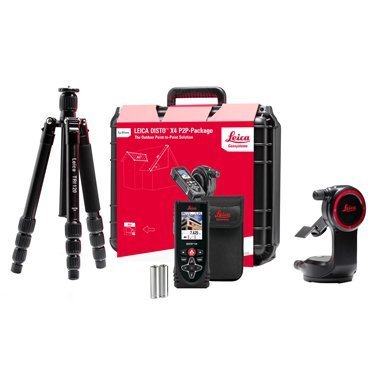 Leica DISTO X4 Set mit DST 360 und TRI 120 Entfernungsmessgerät