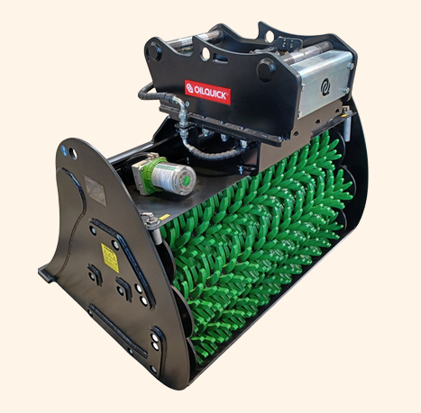 HÄNER HSS 500-2 Schaufel-Separator für Minibagger 1,0 – 3,0 to.