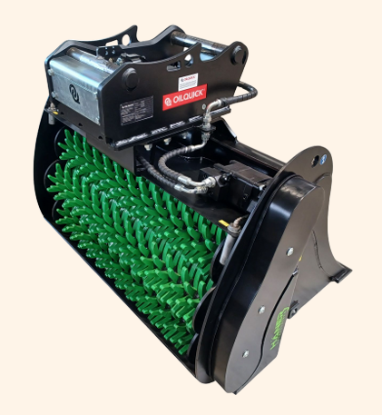 HÄNER HSS 500-2 Schaufel-Separator für Minibagger 1,0 – 3,0 to.