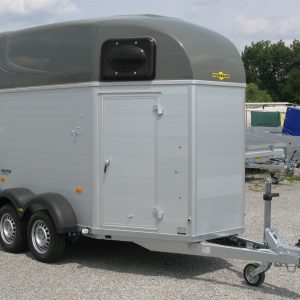 Humbaur Equitos Alu 2000 Pferdeanhänger mit 21 mm Alu-BiComp-Boden